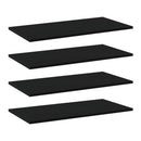 Bookshelf Boards 4 Pcs 80X40 Cm Chipboard