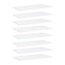 Bookshelf Boards 8 Pcs 40X20 Cm Chipboard