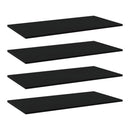 Bookshelf Boards 4 Pcs 80X30 Cm Chipboard