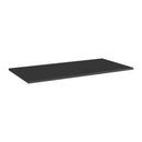 Bookshelf Boards 4 Pcs High Gloss Black 80X20 Cm Chipboard