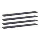Bookshelf Boards 4 Pcs 80X10 Cm Chipboard