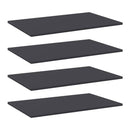 Bookshelf Boards 4 Pcs 80X50 Cm Chipboard
