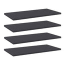 Bookshelf Boards 4 Pcs 60X30 Cm Chipboard