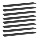 Bookshelf Boards 8 Pcs 60X10 Cm Chipboard