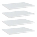Bookshelf Boards 4 Pcs Chipboard 40X30 Cm