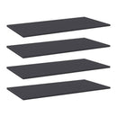Bookshelf Boards 4 Pcs 80X30 Cm Chipboard