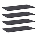Bookshelf Boards 4 Pcs 80X40 Cm Chipboard