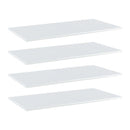 Bookshelf Boards 4 Pcs Chipboard 80X30 Cm