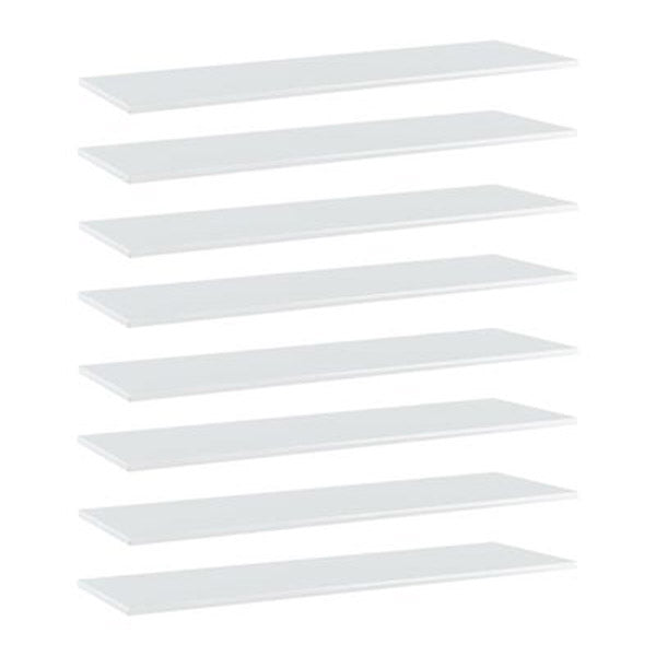 Bookshelf Boards 8 Pcs Chipboard 100X30 Cm