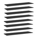 Bookshelf Boards 8 Pcs 100X30 Cm Chipboard