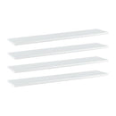 Bookshelf Boards 4 Pcs Chipboard 100X20 Cm