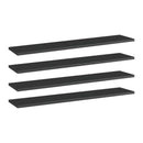 Bookshelf Boards 4 Pcs 100X20 Cm Chipboard