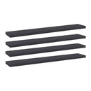 Bookshelf Boards 4 Pcs 60X10 Cm Chipboard