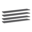 Bookshelf Boards 4 Pcs 100X20 Cm Chipboard