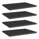 Bookshelf Boards 4 Pcs 40X30 Cm Chipboard