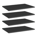 Bookshelf Boards 4 Pcs 60X40 Cm Chipboard