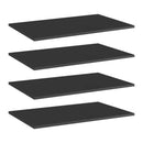 Bookshelf Boards 4 Pcs 80X50 Cm Chipboard
