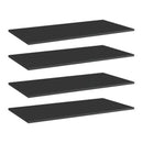Bookshelf Boards 4 Pcs 80X30 Cm Chipboard