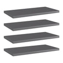 Bookshelf Boards 4 Pcs 40X20Cm Chipboard