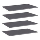 Bookshelf Boards 4 Pcs 80X50 Cm Chipboard