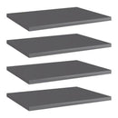 Bookshelf Boards 4 Pcs 40X30 Cm Chipboard