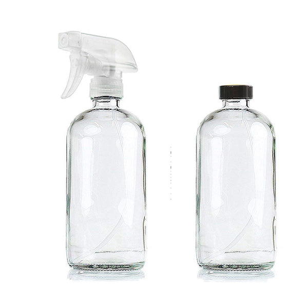 500Ml Crystal Clear Glass Spray Bottles