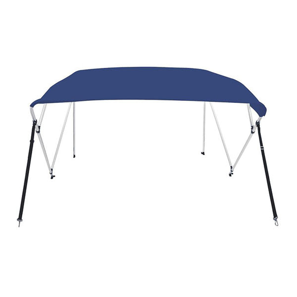 4 Bow Bimini Top Blue Fabric