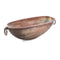 Aluminium Oval Bowl With Handles Copper 735X240X205Mm