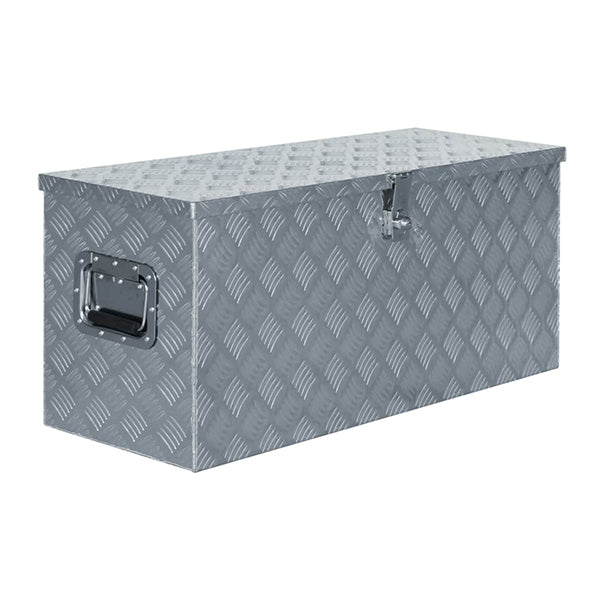 Aluminium Box Silver