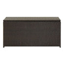 Garden Storage Box Poly Rattan 100X50X50 Cm