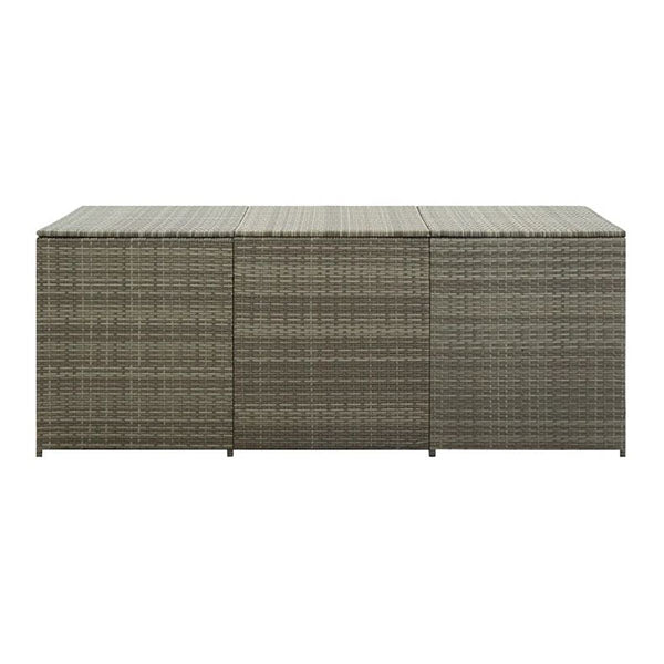 Garden Storage Box Poly Rattan 180X90X75 Cm