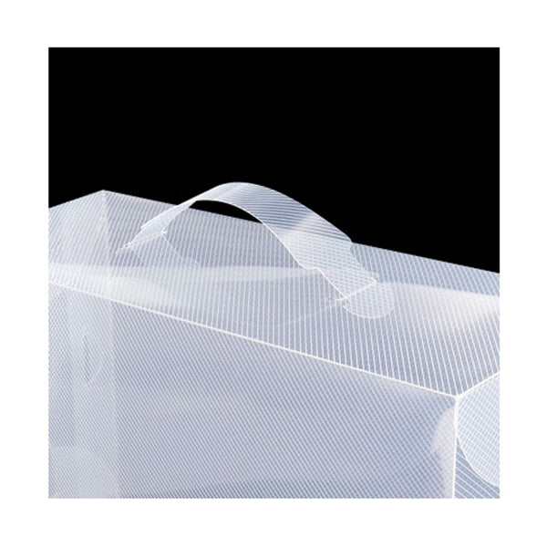 40Pcs Clear Shoe Storage Box Transparent Foldable Stackable Boxes