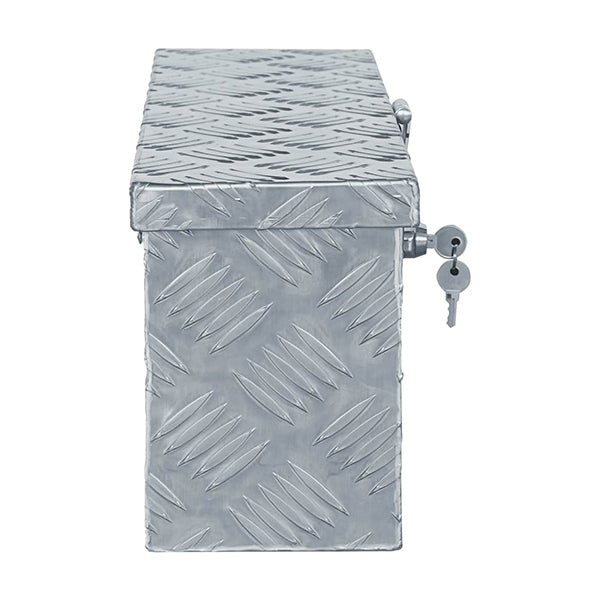 Aluminium Box 48X14X20 Cm Silver