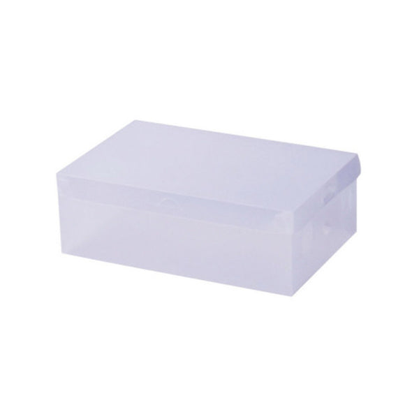 40Pcs Clear Shoe Storage Box Transparent Foldable Stackable Boxes