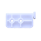 Set Of 2 Nylon Sliding Bracket For Screens White