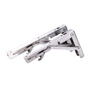 20Inch Stainless Steel Folding Table Bracket 2Pcs Shelf Bench 50Kg