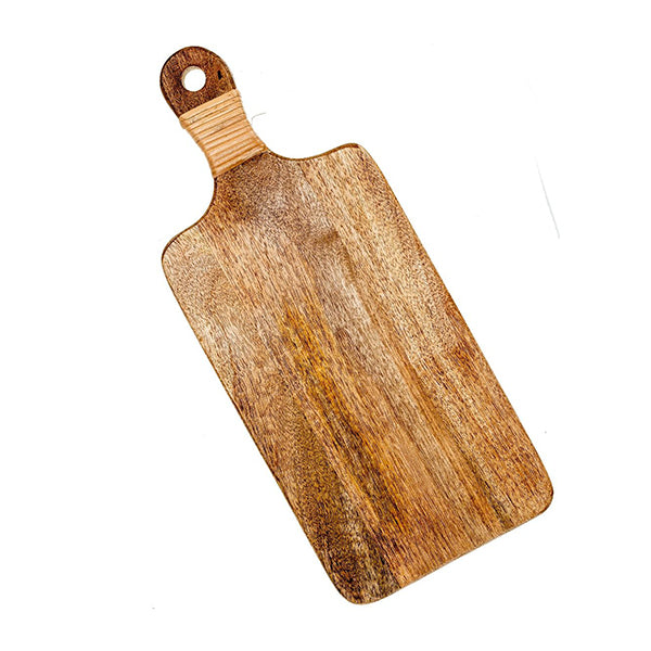 Clint Board With Rattan Wrap Handle Natural