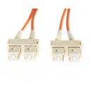 20M Sc Sc Om1 Multimode Fibre Optic Cable Orange