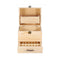 59 Slots Essential Oils Storage Box Wooden 3 Tier Bottle Wood Design