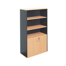 Half Door Freestanding Cabinet 900Mm W X 450Mm D X 1800Mm H Beech