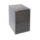 Move Vertical Filing Cabinet Assembled Black Ripple