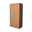 Full Door Cabinet 900Mm W X 450Mm D X 1800Mm H Beech