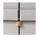 Garden Storage Cabinet With 3 Shelves Black And Grey