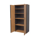 Full Door Cabinet 900Mm W X 450Mm D X 1800Mm H Beech