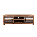 Tv Cabinet Solid Acacia Wood 120X35X40 Cm