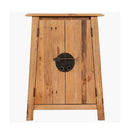 Bathroom Side Cabinet Solid Recycled Pinewood 59X32X80 Cm