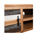 Tv Cabinet Solid Acacia Wood 120X35X40 Cm