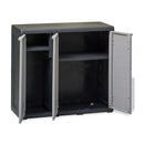 Garden Storage Cabinet With 2 Shelves