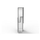 Space Step Door Melamine Locker 1850Mm H X 380Mm W X 455Mm D White