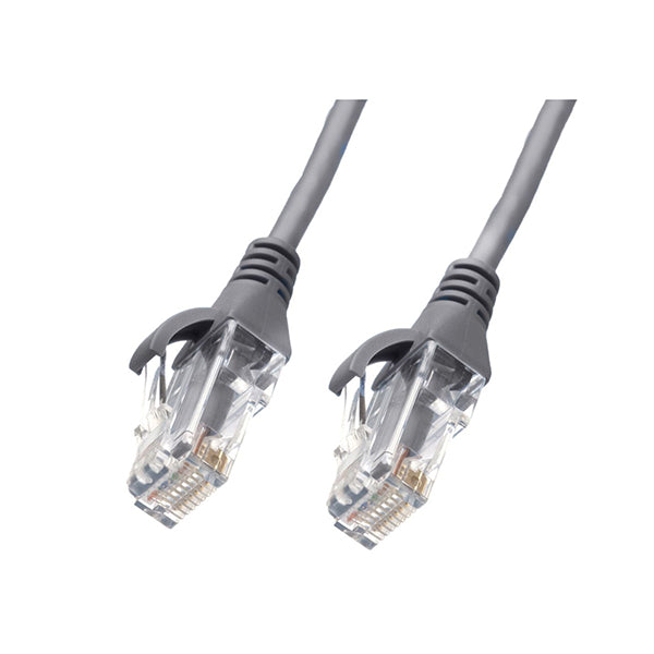 Cat 6 Rj45 Rj45 Ultra Thin Lszh Network Cables Grey